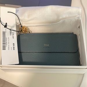 CHLOE Calfskin card holder / wallet